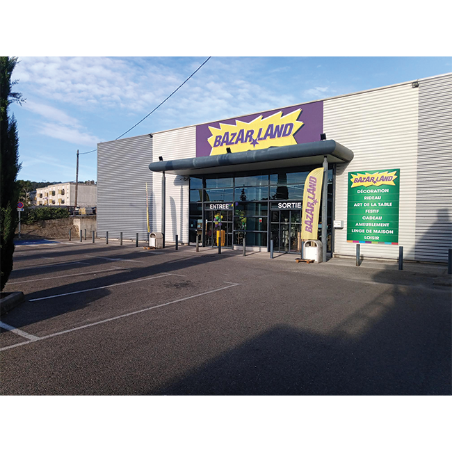 Présentation Magasin Bazarland Bagnols-sur-Cèze