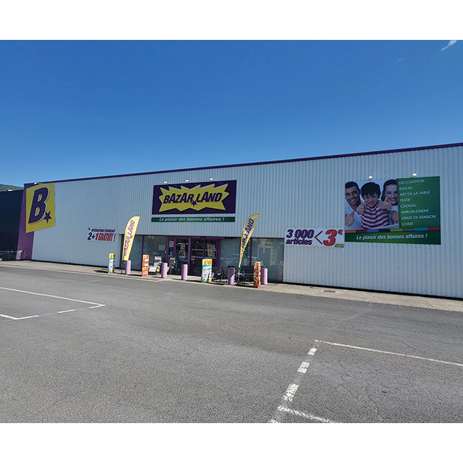 Présentation Magasin Bazarland Bédarieux