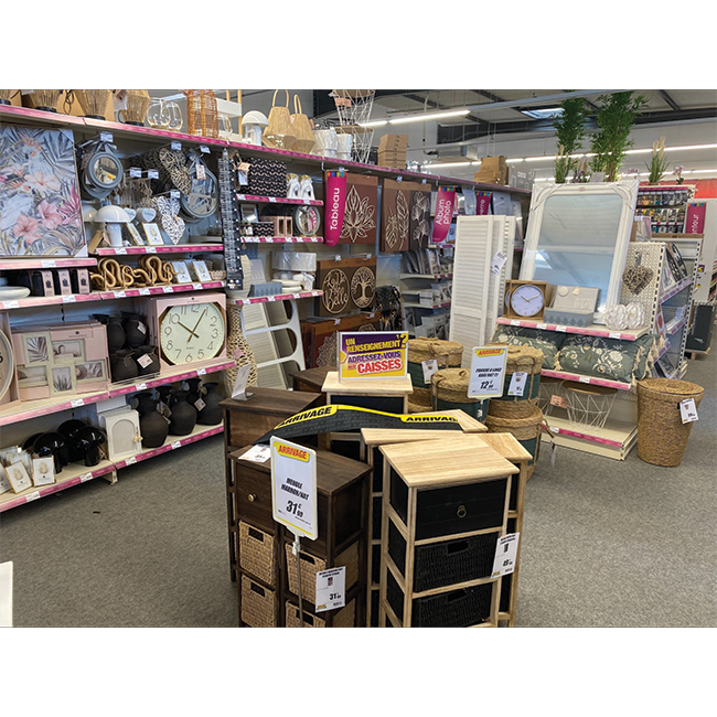 Présentation Magasin Bazarland Gray