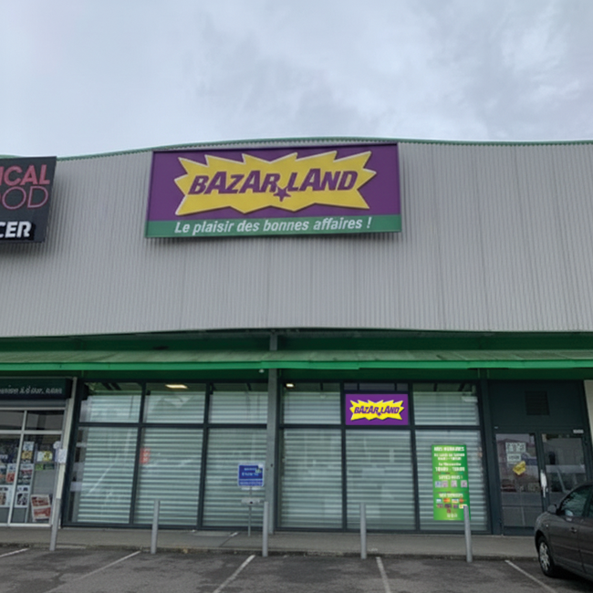 Présentation Magasin Bazarland Echirolles