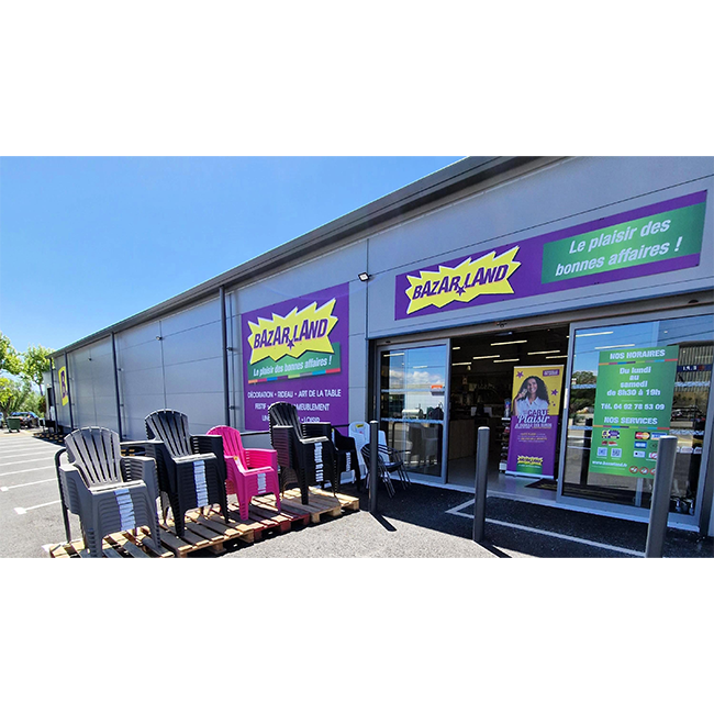 Présentation Magasin Bazarland Manosque