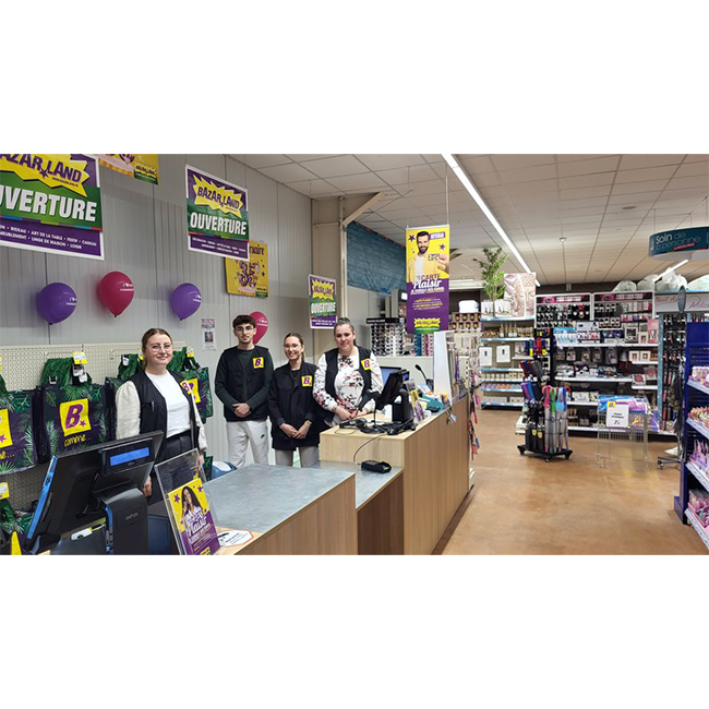 Présentation Magasin Bazarland Langogne
