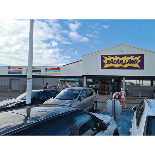 Présentation Magasin Bazarland La Tranche-sur-Mer