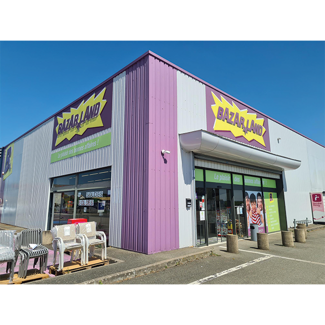 Présentation Magasin Bazarland Janville-en-Beauce