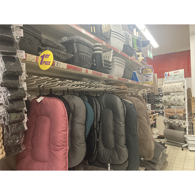 Présentation Magasin Bazarland Les Vans