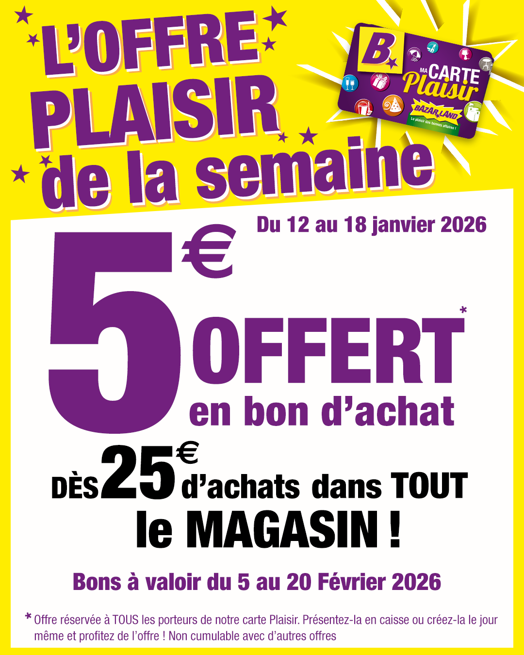 Promotions Magasin Bazarland Janville-en-Beauce