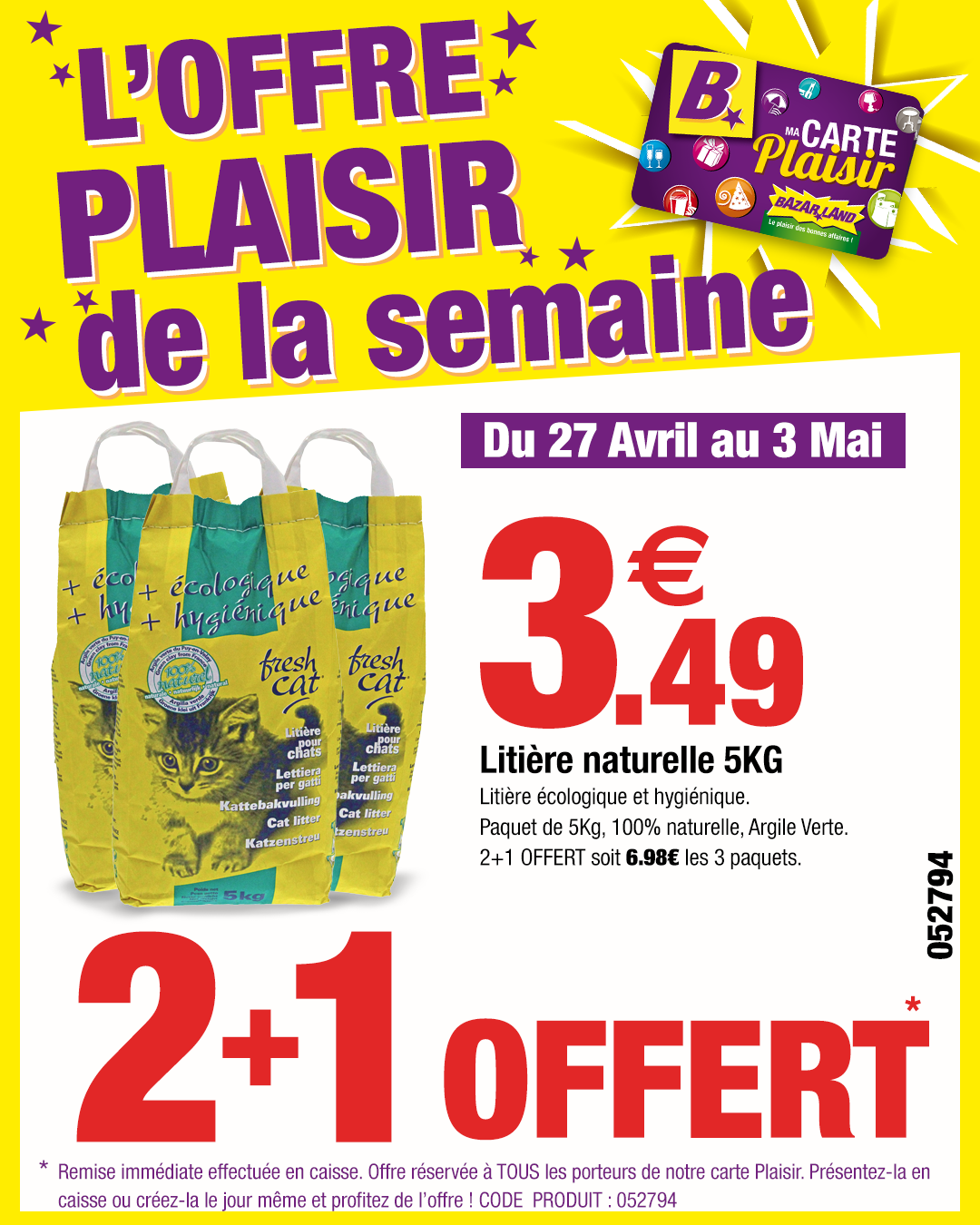 Promotions Magasin Bazarland Miramas