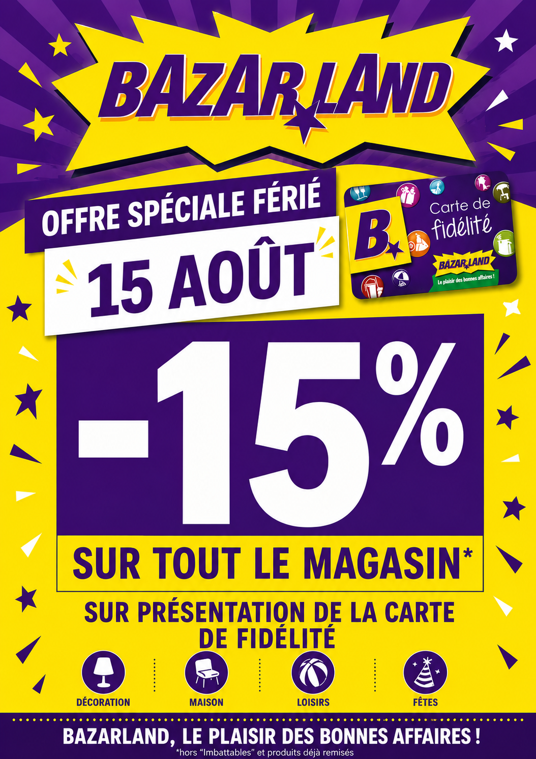 Promotions Magasin Bazarland Saint-Chély-d'Apcher
